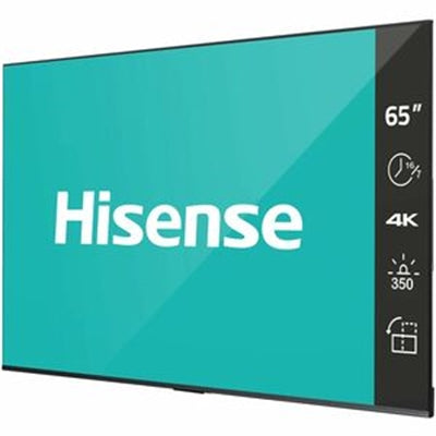 HISPRO 65" UHD 350Nits 16/7 Landscape & Portrait Speakers Android 9