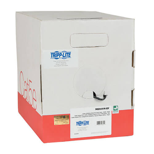 BULK ETHERNET CABLE - UNSHIELDED TWISTED PAIR (UTP) - BARE WIRE RIGHT CONNECTOR