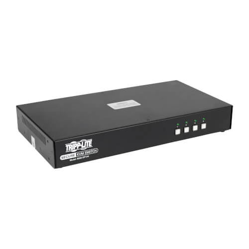 EATON TRIPP LITE SERIES SECURE KVM SWITCH, 4-PORT, DISPLAYPORT TO DISPLAYPORT, 4