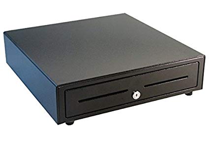 APG CASH DRAWER VASARIO CASH DRAWER, BLACK W MEDIA SLOTS