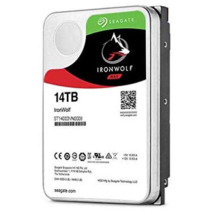 SEAGATE IRONWOLF ST12000VN0008 - HARD DRIVE - 12 TB - SATA 6GB/S