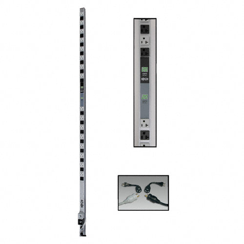EATON TRIPP LITE SERIES 3.8KW SINGLE-PHASE LOCAL METERED PDU, DUAL CIRCUIT, 120V