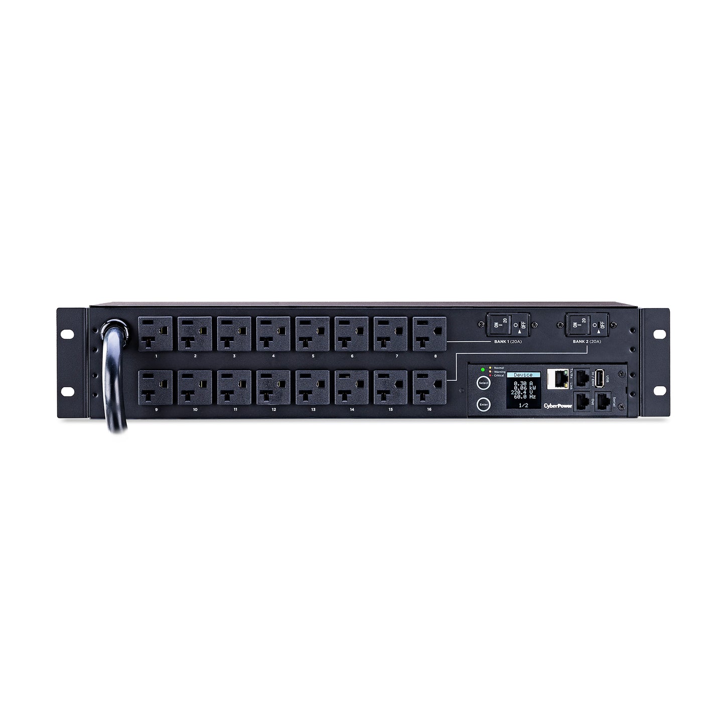 POWER DISTRIBUTION UNIT - 2U - 16  NEMA 5-20R - 24A - 3 YEAR - BASIC: RELIABLE A