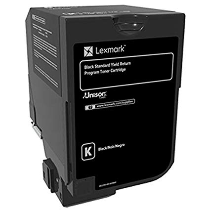 LEXMARK TAA CS72X BLACK TONER CART STANDARD YIELD RETURN PROGRAM