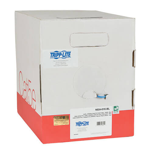 BULK ETHERNET CABLE - UNSHIELDED TWISTED PAIR (UTP) - BARE WIRE RIGHT CONNECTOR