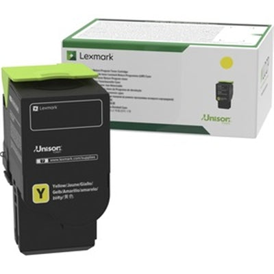 Lexmark 78C1UY0 Yellow Ultra High Yield Return Program Toner Cartridge