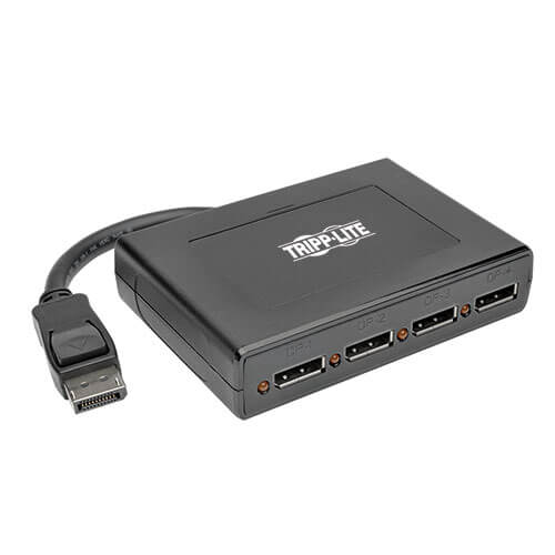 EATON TRIPP LITE SERIES 4-PORT DISPLAYPORT MULTI-MONITOR SPLITTER, MST HUB, 4K 6