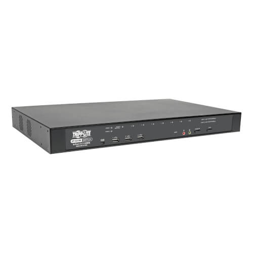 EATON TRIPP LITE SERIES 8-PORT CAT5 KVM OVER IP SWITCH WITH VIRTUAL MEDIA - 1 LO