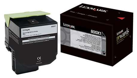 LEXMARK BLACK EXTRA HIGH YIELD TONER CARTRIDGE