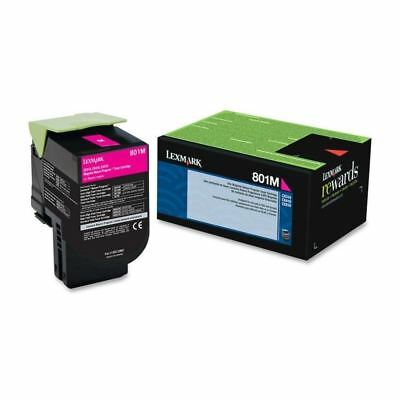 LEXMARK 80C1XM0 MAGENTA RETURN PROGRAM TONER CARTRIDGE FOR USE IN CX510 ESTIMATE