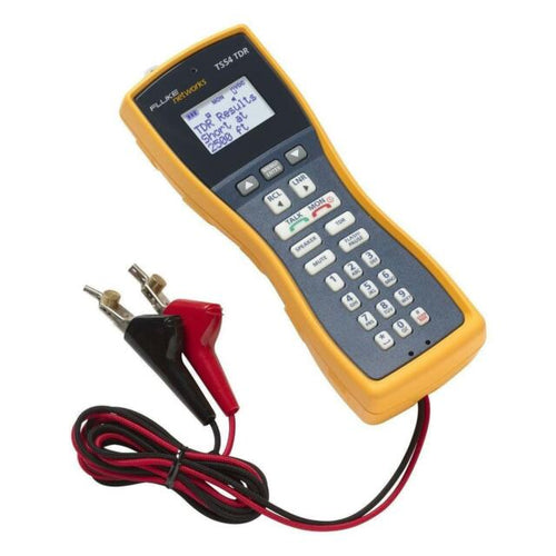 FLUKE NETWORKS TS54 LCD BUTT-IN TDR TELEPHONE TEST SET WITH ABN PP