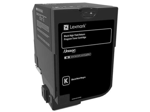 LEXMARK 84C0HKG BLACK RETURN PROGRAM TONER CARTRIDGE TAA FOR USE IN CX725 ESTIMA