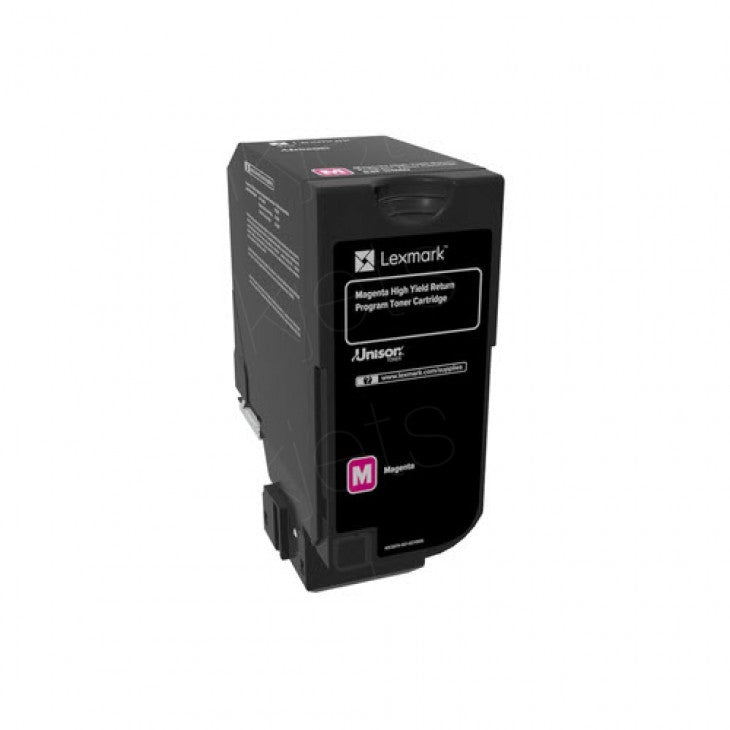 LEXMARK 84C1HM0 MAGENTA RETURN PROGRAM TONER CARTRIDGE