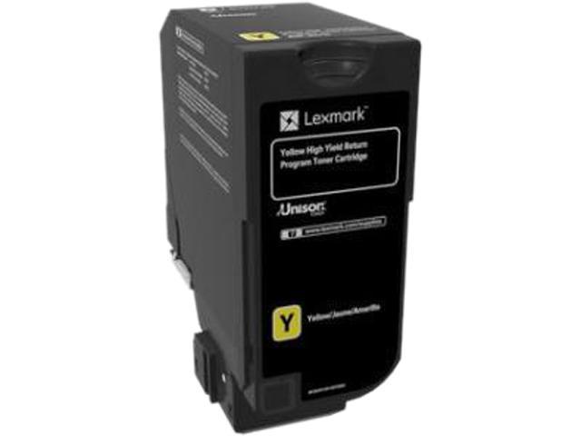 LEXMARK 84C1HY0 YELLOW RETURN PROGRAM TONER CARTRIDGE