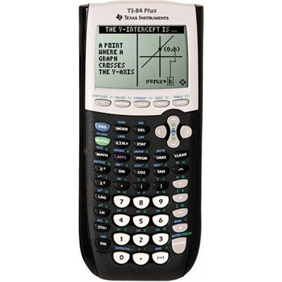 Texas TI 84 Plus Graphics Calculator
