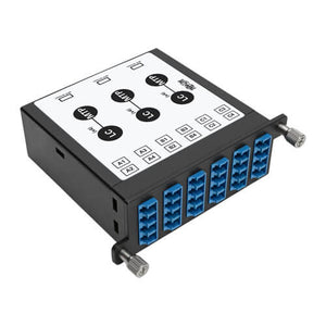 EATON TRIPP LITE SERIES 40/100GB SINGLEMODE FIBER BREAKOUT CASSETTE, 40GB TO 4 X