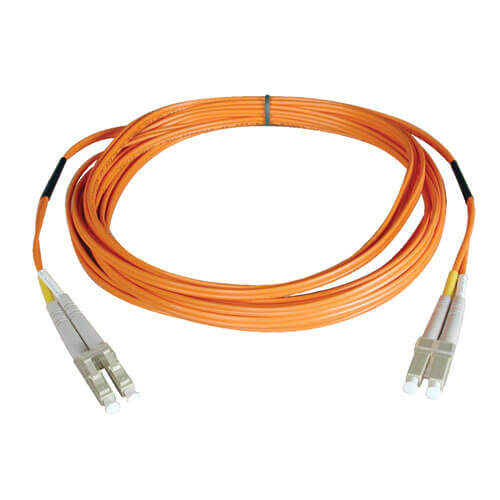 FIBER PATCH CABLE - FIBER OPTIC - MALE LEFT GENDER - MALE RIGHT GENDER - LC RIGH