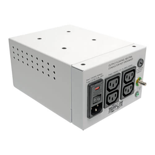 EATON TRIPP LITE SERIES ISOLATOR SERIES DUAL-VOLTAGE 115/230V 300W 60601-1 MEDIC