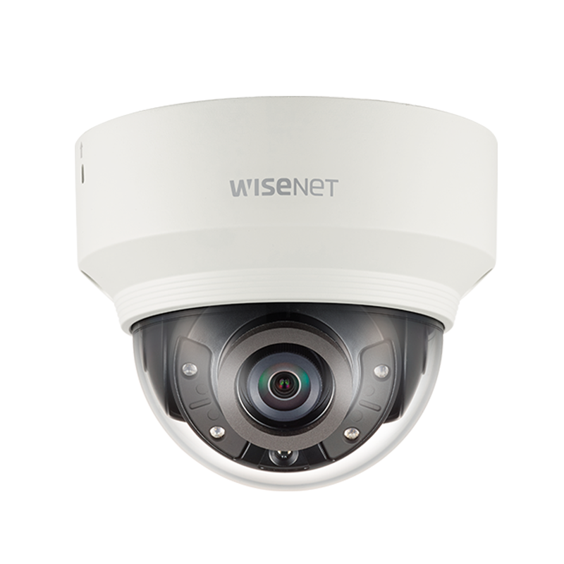 WISENET X POWERED BY WISENET 5 NETWORK INDOOR VANDAL DOME CAMERA, 2MP, FULL HD(1