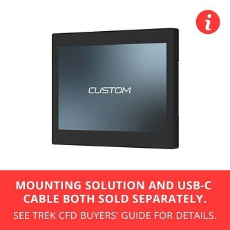 Custom Trek 11.6-inch customer facing display