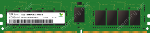 HYNIX 16GB DDR4-2666 RDIMM PC4-21300V-R 1RX4