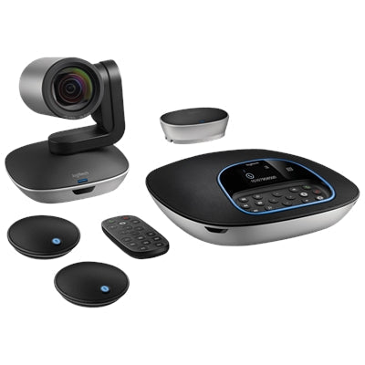 LOGITECH GROUP CONFERENCE SYSTEM BUNDLE WITH SYSTEM EXTRA MICS