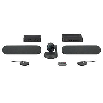 Logitech RALLY PLUS W/ GRAPHITE MIC PODS