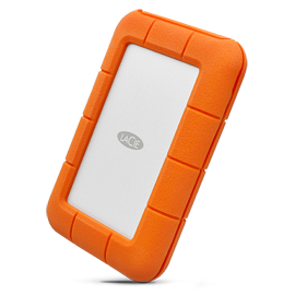 LaCie HD STJJ5000400 5TB Rugged Mini External Hard Drive USB3.0 Orange Retail