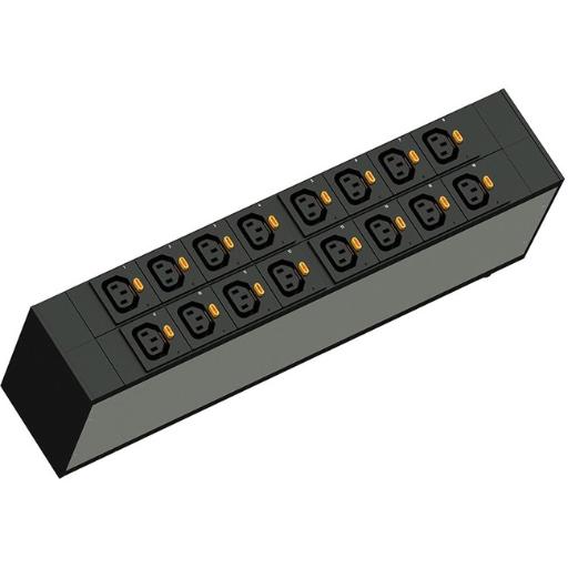 Network Switched 2RU PDU 30A 208V 16 Outlet TAA compliant