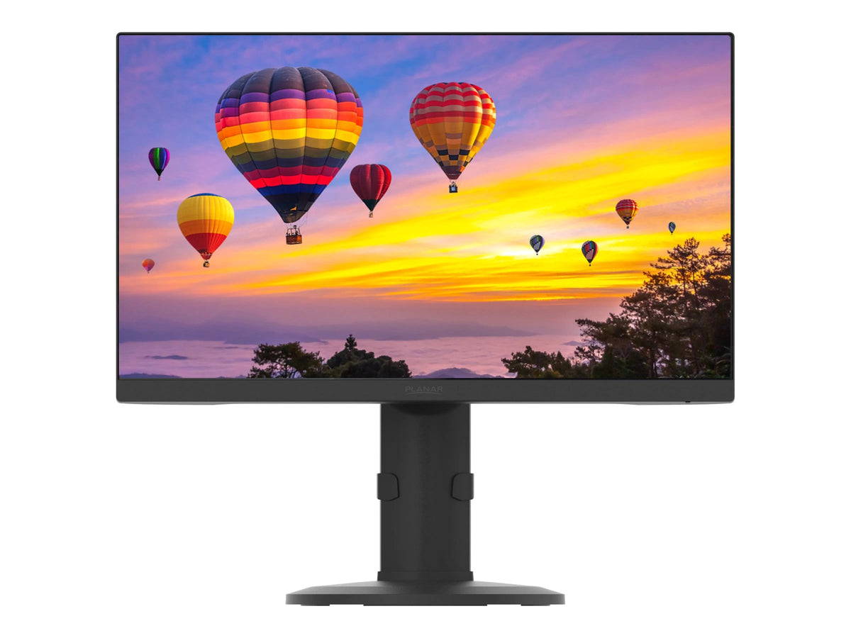 PLANAR 24IN PZN2410 FHD IPS LED LCD VGA HDMI DP SPEAKERS USB HUB