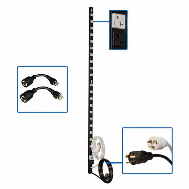 PDU40TDUAL - POWER DISTRIBUTION UNIT - VERTICAL (0U) - 120V - 3.8KW - (40) 5-15/