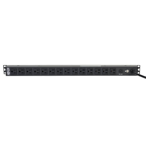 EATON TRIPP LITE SERIES 1.8KW SINGLE-PHASE 120V BASIC PDU, 14 NEMA 5-15R OUTLETS