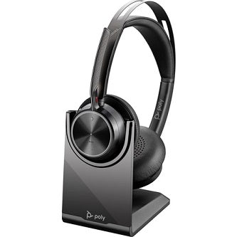 HP POLY VOYAGER FOCUS 2 USB-C-C HEADSET +USB-C/A ADAPTER +CHARGING STAND WW