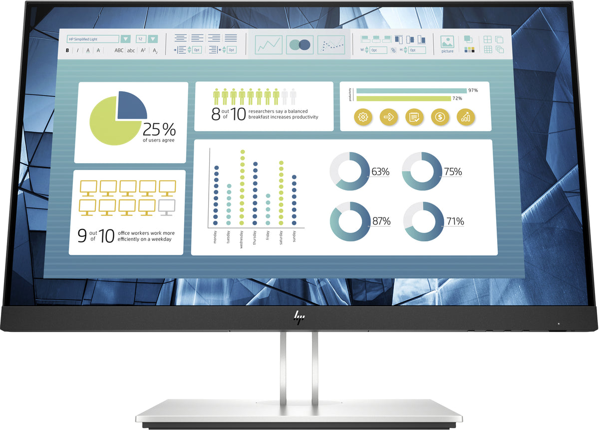 HPI HP E22 G4 21.5IN MONITOR 1080P BLACK