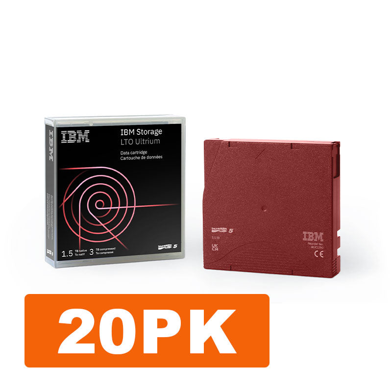 IBM LTO, Ultrium-5, 1.5TB/3.0TB, 20/pk