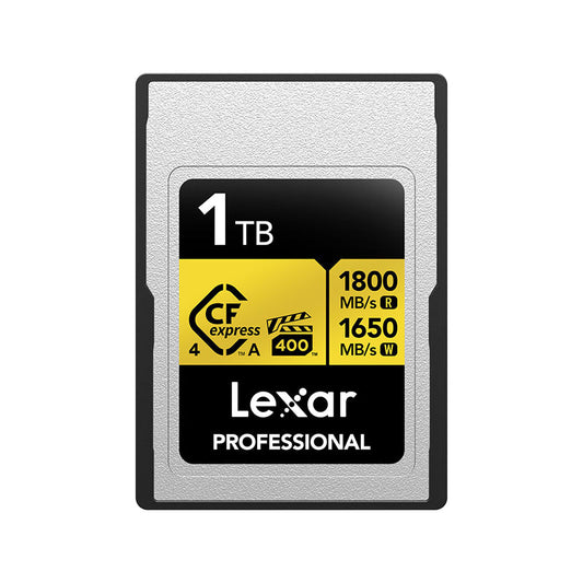 Lexar, Professional CFexpress Type A Card, 1TB GOLD Series, 2/PK