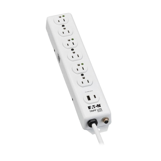 EATON TRIPP LITE SERIES SAFE-IT UL 1363 MEDICAL-GRADE POWER STRIP, 6 HOSPITAL-GR