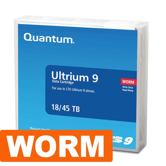 Quantum Tape, LTO, Ultrium-9, MR-L9MQN-02 LTO-9, WORM