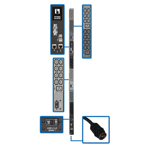PDU 14.5KW 200-240V MONITORED