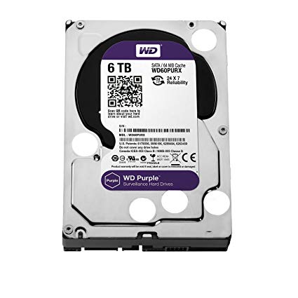 WD PURPLE 6TB 5400RPM