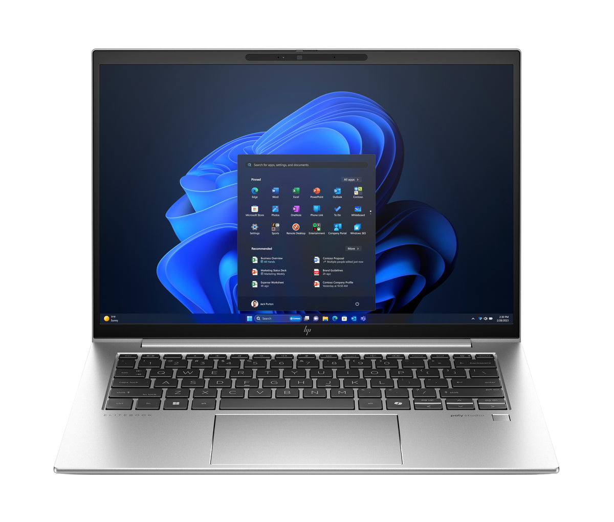 HP NEW HP ELITEBOOK 845 G11 - AMD - RYZEN 5 PRO - 8640HS - 3.5GHZ - 14INCH - NO TOU