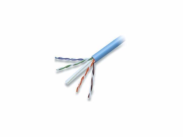 BELKIN 1000FT CAT6 BLUE PLENUM SOLID 4PR 24AWG BULK CBL