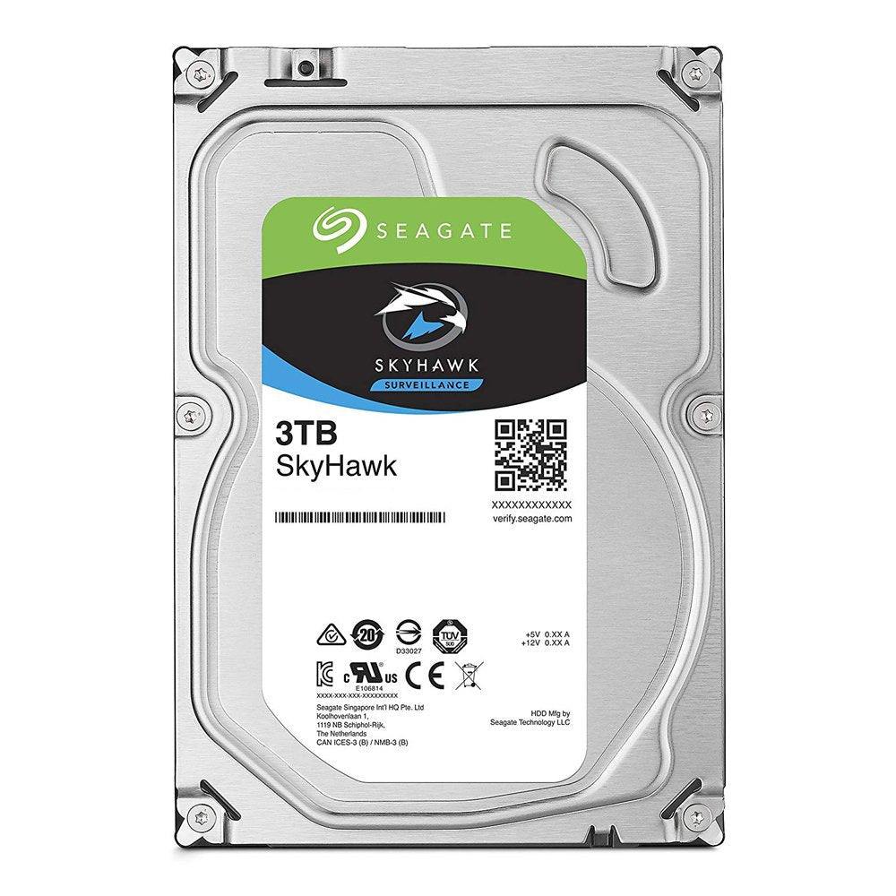 SEAGATE SKYHAWK 3TB SATA 6GB/S 7200 RPM 256MB CACHE 3.5