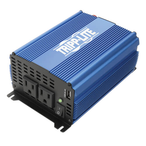 EATON TRIPP LITE SERIES 1000W LIGHT-DUTY COMPACT POWER INVERTER WITH 2 AC/1 USB