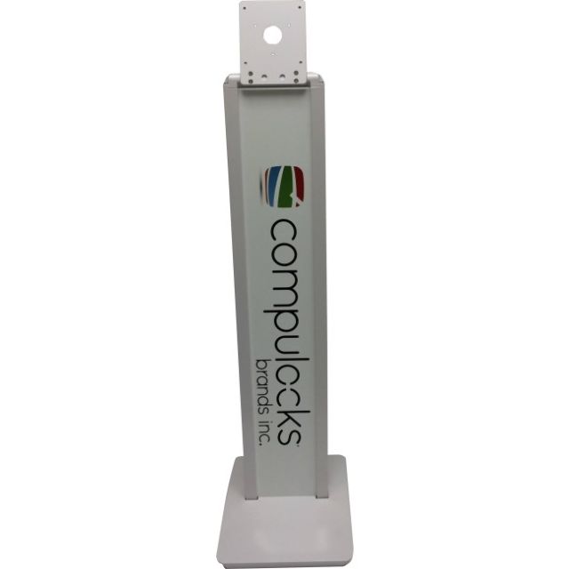 VESA BRANDABLE FLOOR STAND WHITE