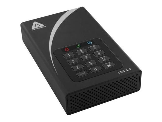 APRICORN 6TB AEGIS PADLOCK DT SECURE USB 3 256-BIT AES HW DESKTOP DRIVE