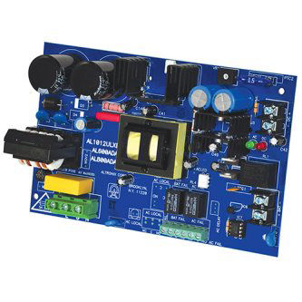 Altronix Power Supply Charger, Single Fused Output, 12VDC @ 10A, 115VAC, Board