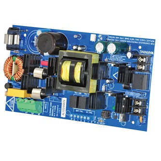 Altronix Power Supply Charger, Single Fused Output, 24VDC @ 10A, 220VAC, Board