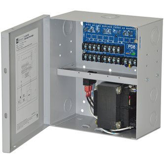Altronix Power Supply, 8 PTC Outputs, 16VAC @ 10A, 115VAC, BC100M Enclosure