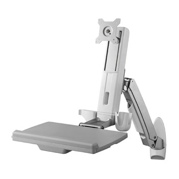 AMER SIT STAND COMBO WALL MOUNT WORKSTATION